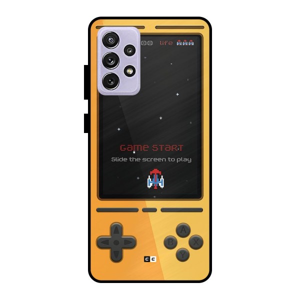 Retro Gamepad Metal Back Case for Galaxy A72