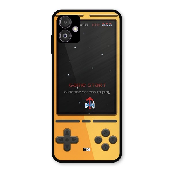 Retro Gamepad Metal Back Case for Galaxy F14