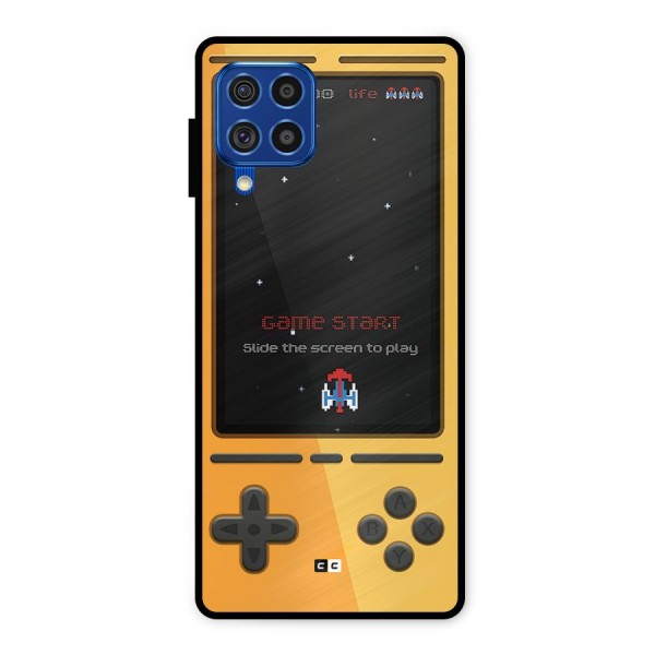 Retro Gamepad Metal Back Case for Galaxy F62