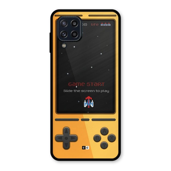 Retro Gamepad Metal Back Case for Galaxy M32