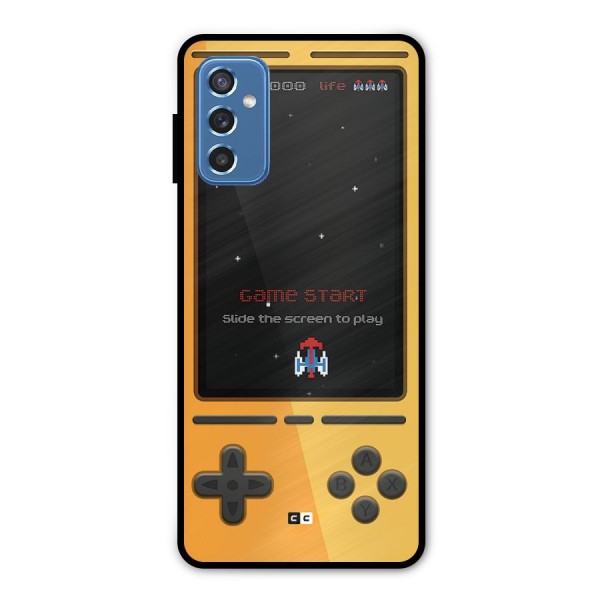 Retro Gamepad Metal Back Case for Galaxy M52 5G