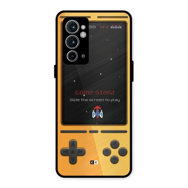 Retro Gamepad Metal Back Case for OnePlus 9RT 5G