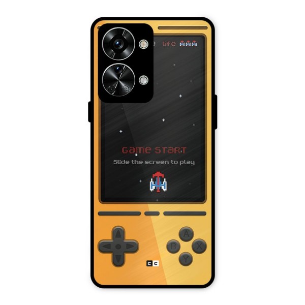 Retro Gamepad Metal Back Case for OnePlus Nord 2T