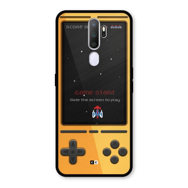 Retro Gamepad Metal Back Case for Oppo A9 (2020)