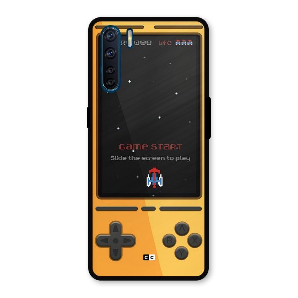 Retro Gamepad Metal Back Case for Oppo F15