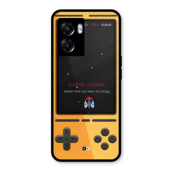 Retro Gamepad Metal Back Case for Oppo K10 (5G)