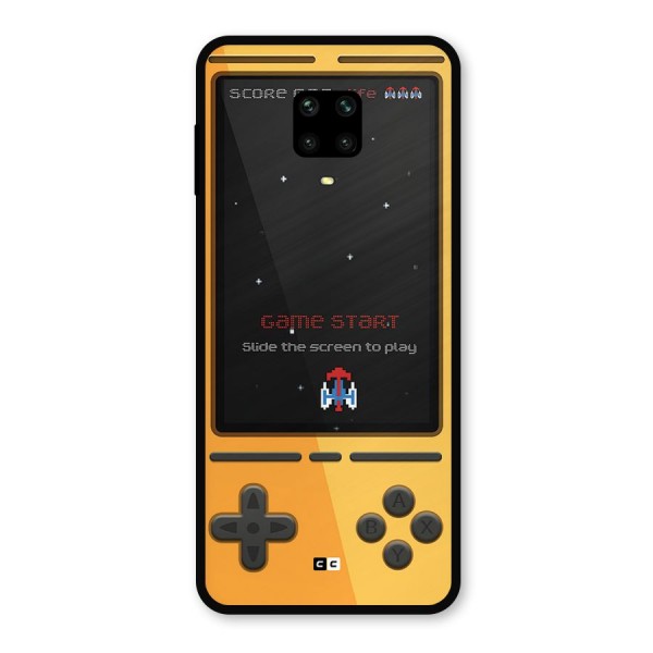 Retro Gamepad Metal Back Case for Poco M2 Pro