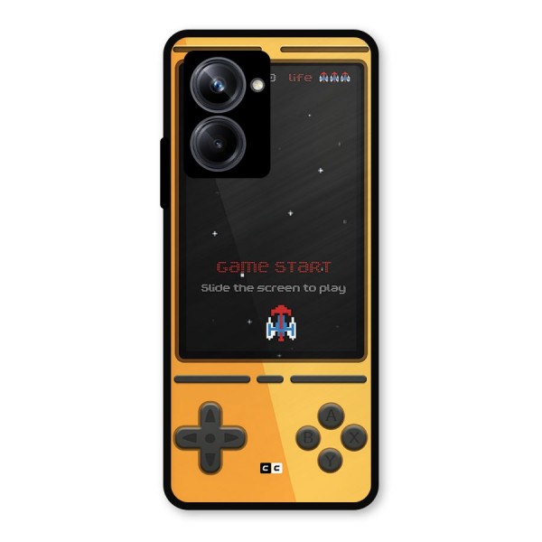 Retro Gamepad Metal Back Case for Realme 10 Pro