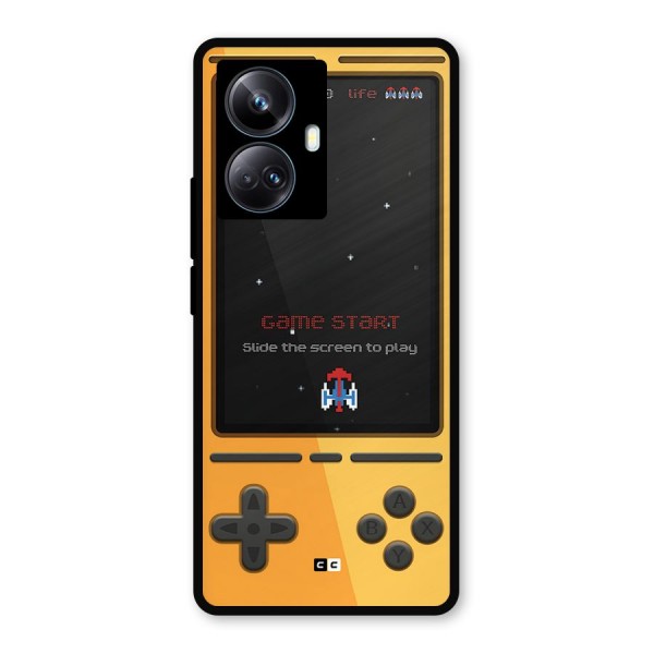 Retro Gamepad Metal Back Case for Realme 10 Pro Plus