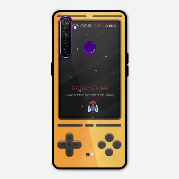 Retro Gamepad Metal Back Case for Realme 5 Pro