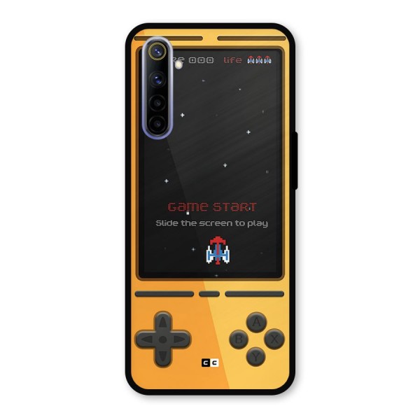 Retro Gamepad Metal Back Case for Realme 6i