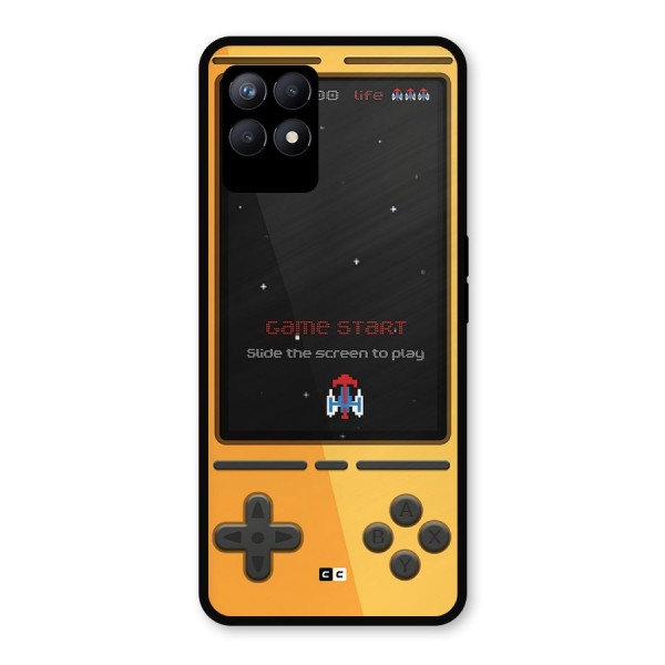 Retro Gamepad Metal Back Case for Realme 8i