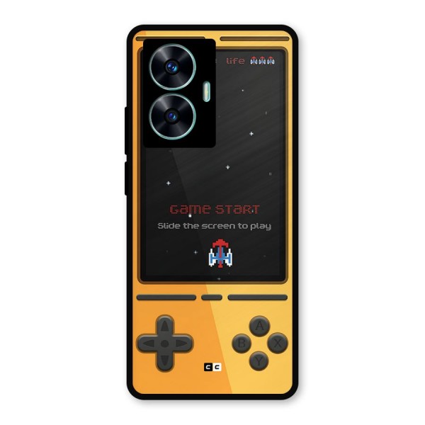 Retro Gamepad Metal Back Case for Realme C55