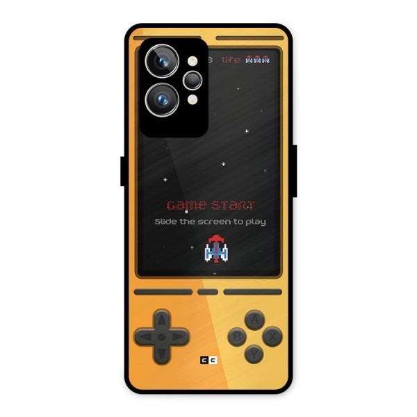 Retro Gamepad Metal Back Case for Realme GT2 Pro