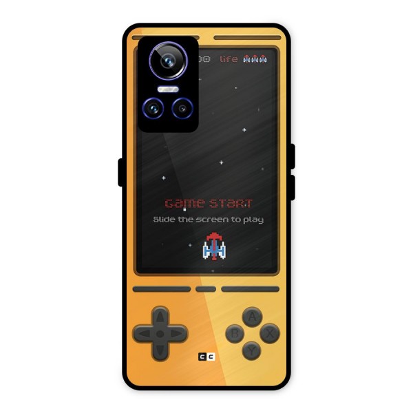 Retro Gamepad Metal Back Case for Realme GT Neo 3