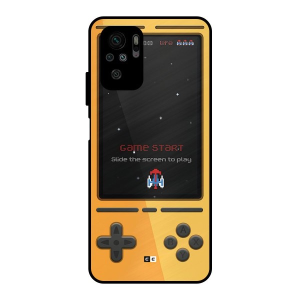 Retro Gamepad Metal Back Case for Redmi Note 10