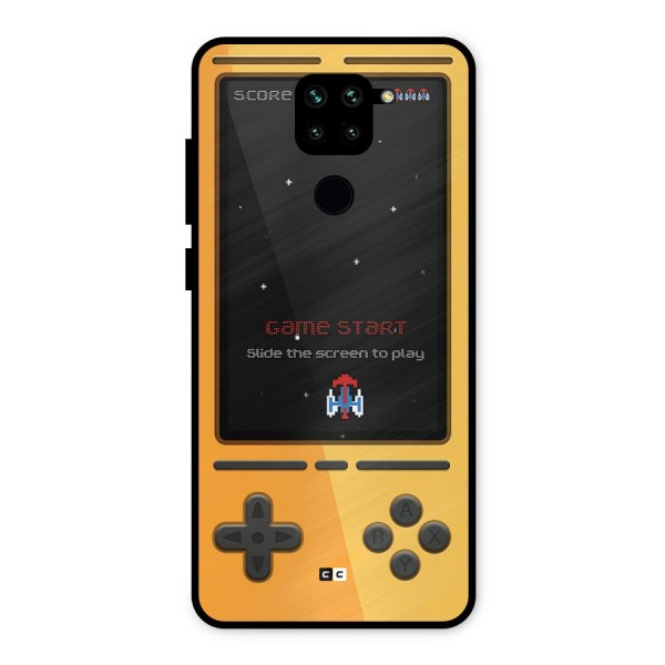 Retro Gamepad Metal Back Case for Redmi Note 9