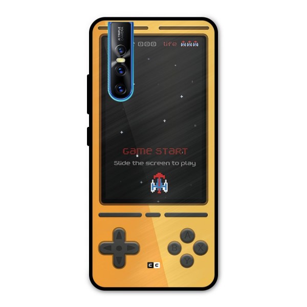 Retro Gamepad Metal Back Case for Vivo V15 Pro