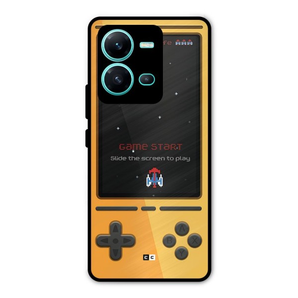 Retro Gamepad Metal Back Case for Vivo V25