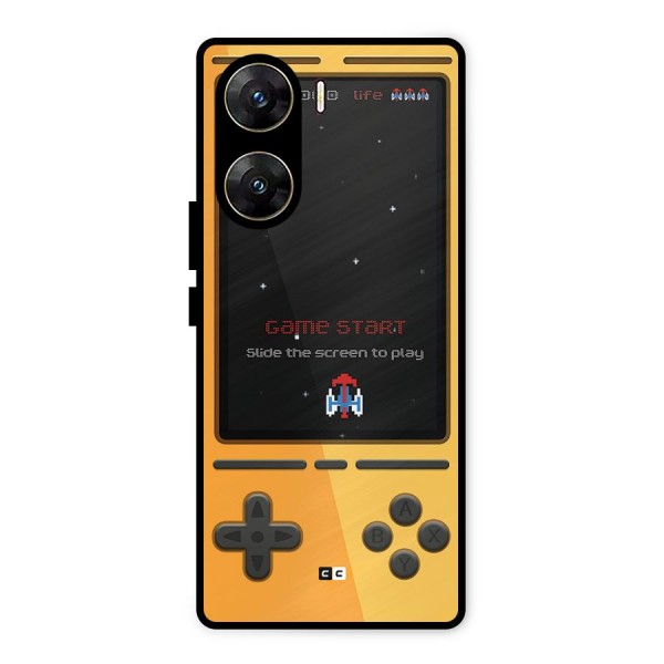 Retro Gamepad Metal Back Case for Vivo V29e