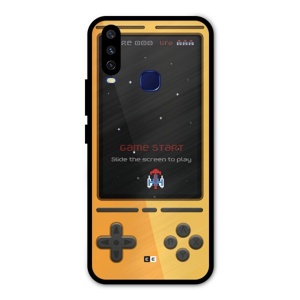 Retro Gamepad Metal Back Case for Vivo Y12