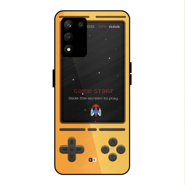 Retro Gamepad Metal Back Case for realme 9 5G SE