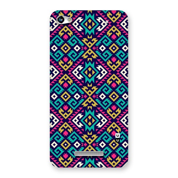 Retro Geometric Pattern Back Case for Canvas Hue 2 A316