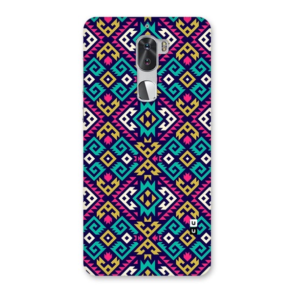 Retro Geometric Pattern Back Case for Coolpad Cool 1