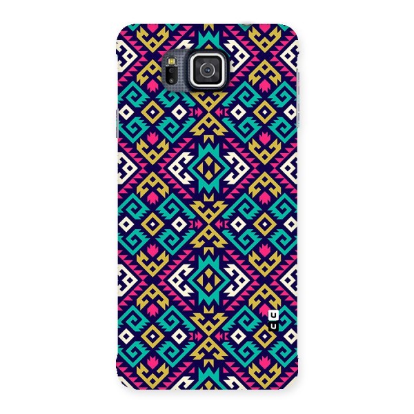 Retro Geometric Pattern Back Case for Galaxy Alpha