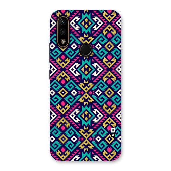 Retro Geometric Pattern Back Case for Lenovo A6 Note