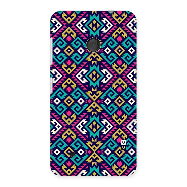 Retro Geometric Pattern Back Case for Lumia 530