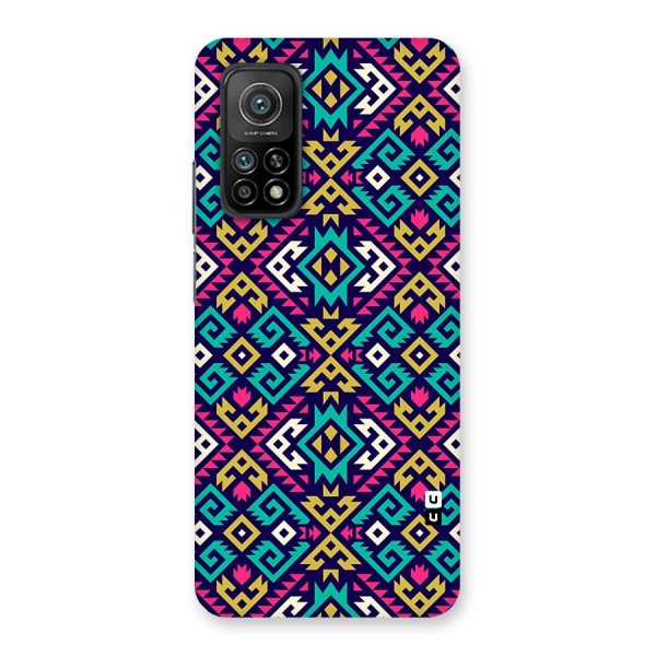 Retro Geometric Pattern Back Case for Mi 10T Pro 5G