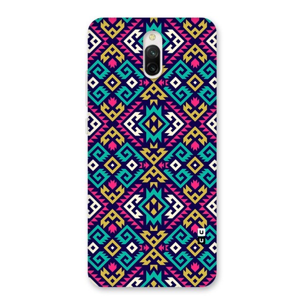 Retro Geometric Pattern Back Case for Redmi 8A Dual