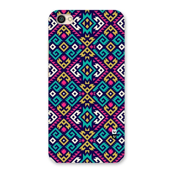 Retro Geometric Pattern Back Case for Redmi Y1 Lite