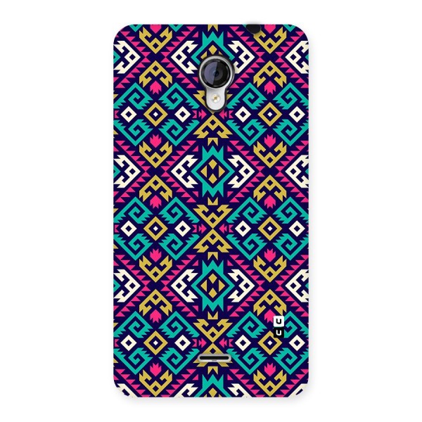 Retro Geometric Pattern Back Case for Unite 2 A106