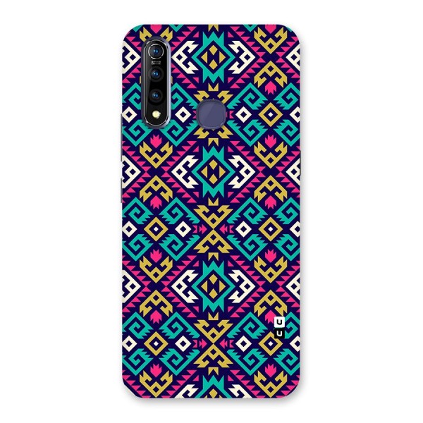 Retro Geometric Pattern Back Case for Vivo Z1 Pro