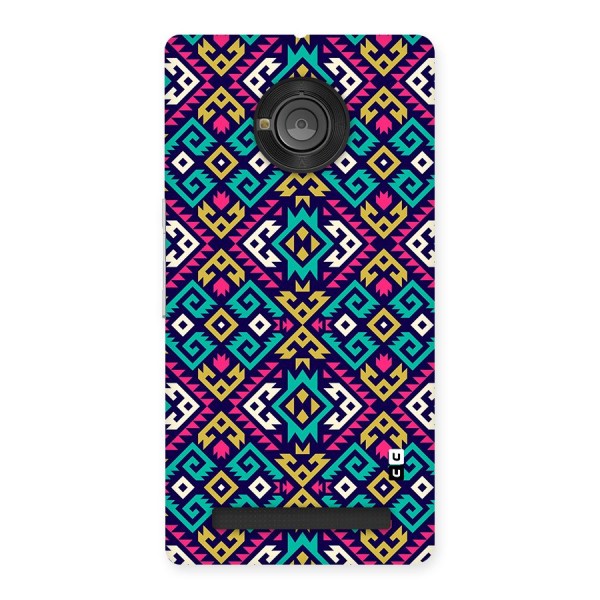 Retro Geometric Pattern Back Case for Yuphoria