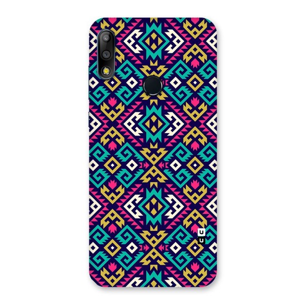 Retro Geometric Pattern Back Case for Zenfone Max Pro M2