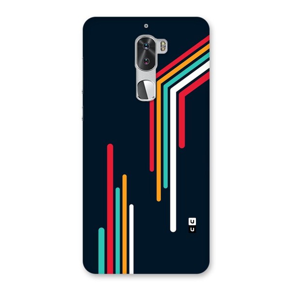 Retro Lines Minimal Stripes Back Case for Coolpad Cool 1