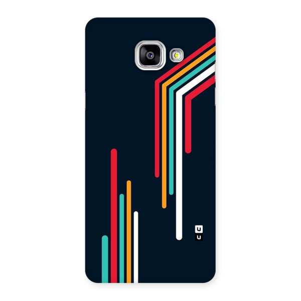 Retro Lines Minimal Stripes Back Case for Galaxy A5 (2016)