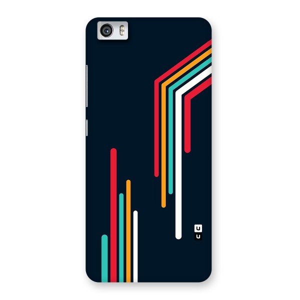 Retro Lines Minimal Stripes Back Case for Redmi Mi 5