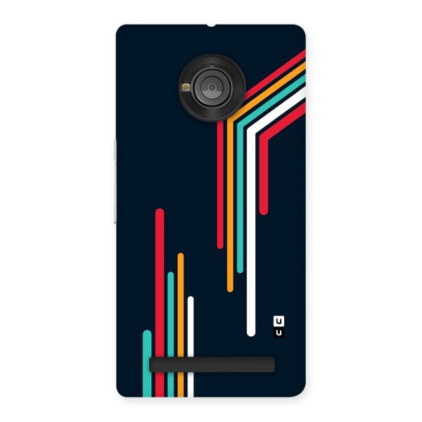 Retro Lines Minimal Stripes Back Case for Yuphoria