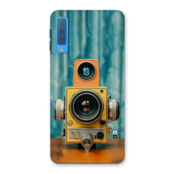 Retro Projector Back Case for Galaxy A7 (2018)