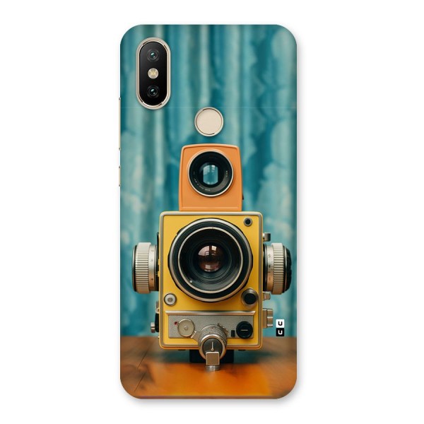 Retro Projector Back Case for Mi A2