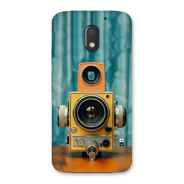 Retro Projector Back Case for Moto E3 Power