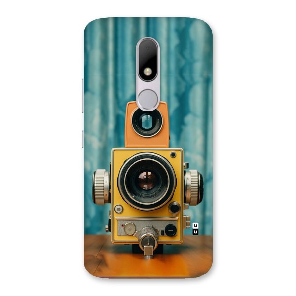 Retro Projector Back Case for Moto M