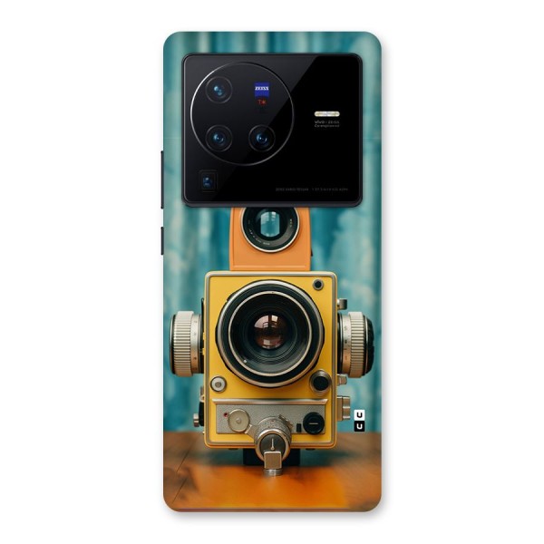 Retro Projector Back Case for Vivo X80 Pro