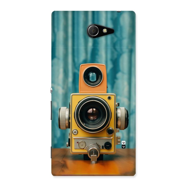 Retro Projector Back Case for Xperia M2