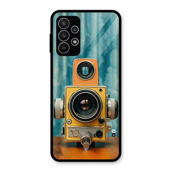 Retro Projector Glass Back Case for Galaxy A23