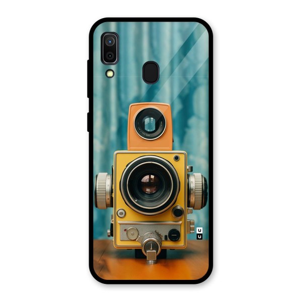 Retro Projector Glass Back Case for Galaxy A30